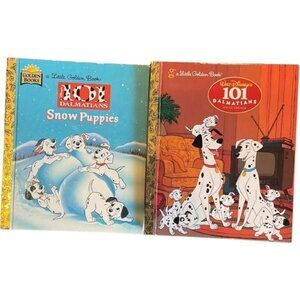 Disney 101 Dalmatians Little Golden Books Set